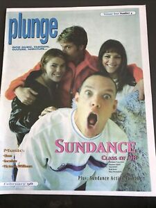 PLUNGE Magazine February 1998 - SUNDANCE - HUM - INCUBUS - VICTORIA WILLIAMS