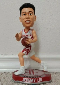Jeremy Lin "LIN-SANITY" Houston Rockets Guard Bobble Bobblehead Legends Forever - Picture 1 of 4