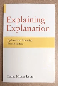Explaining Explanation, Paperback by Ruben, David-Hillel, Like New Used 2012 - Picture 1 of 9