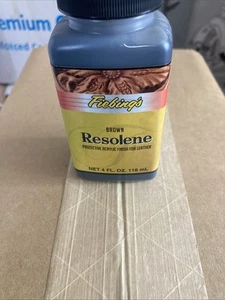 Fiebing's Acrylic Resolene Sealer Leathercraft Neutral/ Brown/Black - 4 oz - Picture 1 of 1