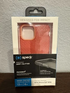 Speck Products Presidio Grip + Custodia Glitter per iPhone 11 Pro Lilypink Glitter - Foto 1 di 1