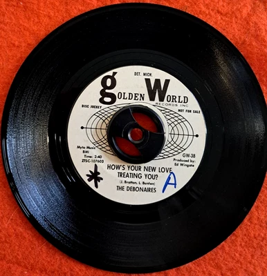 Northern soul The Debonaires How's your new love treating you  PROMO  EX cond - Image 1 of 2