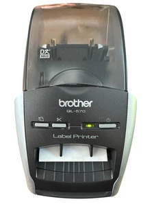 Brother QL-570 Etikettendrucker | Thermo USB | vollständig getestet und funktionsfähig - Bild 1 von 4