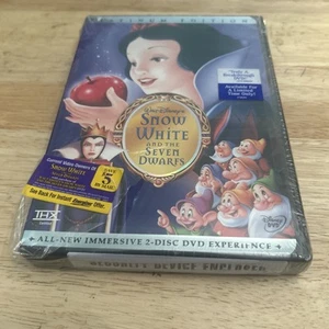 Snow White And The Seven Dwarfs DVD Platinum Edition -NEW Authentic Disney US - Picture 1 of 9