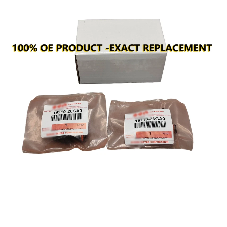 OEM 15710-26GA0 2Pcs Fuel Injectors For Suzuki BOULEVARD C50 C50T M50 2007-2012 Foto 1 de 4