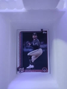 2025 Topps Series 1 Jake Irvin #197 Washington Nationals Baseball Card - Bild 1 von 1