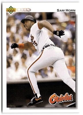 1992 Upper Deck #338 Sam Horn - Image 1 of 2