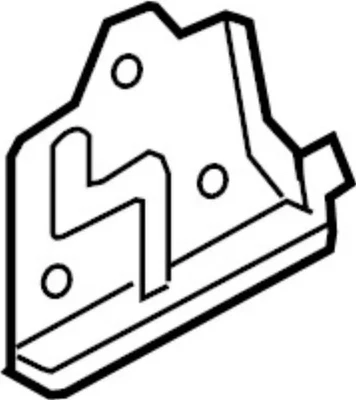 Genuine Infiniti Q50 Q60 Q70 Q70L QX50 Q40 EX Splash Guard 63833-JK60A - Image 1 of 4