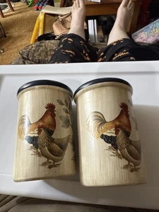 chicken and rooster salt and pepper shakers - Picture 1 of 19