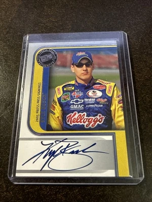 Kyle Busch Kelloggs 2005 Press Pass Signings Autograph Card - Image 1 of 2