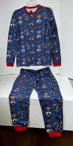 Creepy Co makaber Pyjama Set Freitag 13. Jason Camp Chrystal Lake 2-teilig klein - Bild 1 von 6