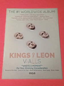 Kings of Leon 10x13 Magazine Ad/Advertisement/Clipping For Your Grammy Considera - Picture 1 of 2