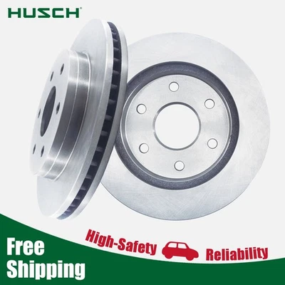 Front Premium Replacement Brake Rotors for Cadillac Escalade EXT 2002 - 2006 - Image 1 of 4