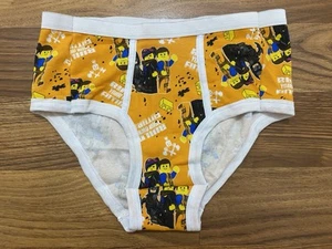 Boys Lego Movie Briefs XL 28 Modified Vintage Handcraft White Trim - Picture 1 of 6