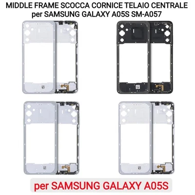 MIDDLE FRAME SCOCCA CORNICE TELAIO CENTRALE per SAMSUNG GALAXY A05S SM-A057 - Immagine 1 di 4