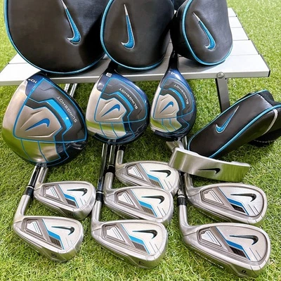 NIKE SLINGSHOT Men's Golf Club Set 11pcs UNIFlex Right-handed From Japan - Image 1 of 4