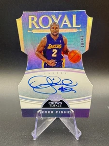 2019/20 Crown Royale - Derek Fisher 'Royal' - #RY-DFS - Picture 1 of 3