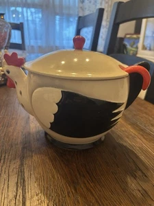 Le Coq Rouge Holt Howard Rooster Soup Tureen With Ladle. RARE. - Picture 1 of 8