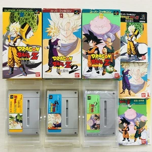 Dragon Ball Z Butouden 1 2 3 set Super Famicom SFC Japan Import - Picture 1 of 24