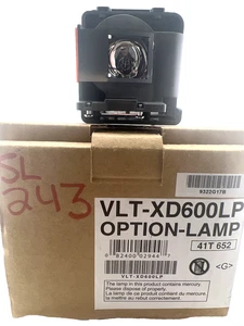 Replacement Lamp & Housing for Mitsubishi Projectors VLT-XD600LP - Picture 1 of 12