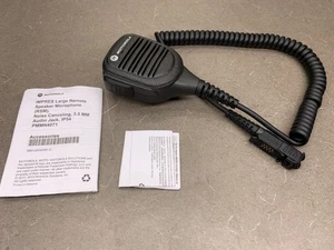 Motorola PMMN4071A Impres Directional Noise Canceling Remote Speaker - Black - Picture 1 of 4
