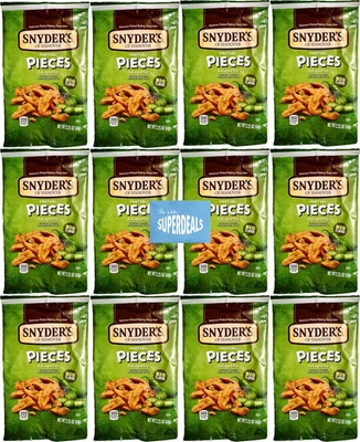 Snyder'S of Hanover Pretzel Pieces, Jalapeno, 2.25 Oz Pack of 12 Bundled by SUPE - Image 1 of 4