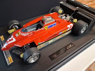 GP Replicas Ferrari 126 C2 #27 Gilles Villeneuve Long Beach 1982 1/12 GP12-10E - Immagine 1 di 4