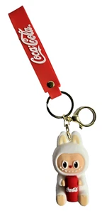 LLAVERO MUÑECA LABUBU COCA-COLA LOS MONSTRUOS FIGURA NUEVO - Imagen 1 de 6