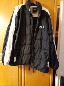 Fila Steppjacke Gr. XL Schwarz - Bild 1 von 5