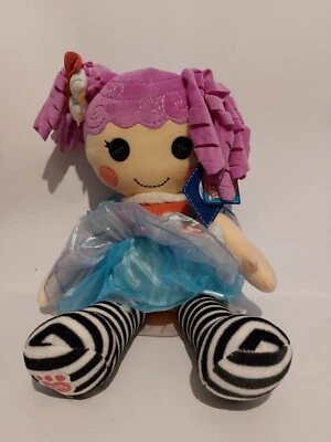 Lalaloopsy Build A Bear, Plush Doll Peanut , Black/ White Stripes ,New with tags - Image 1 of 4