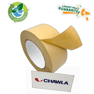 Brown Kraft Paper Tape 48mm x 50m Packing Self Adhesive Packaging Parcel Craft - Picture 1 of 3