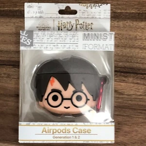 Harry Potter Airpods Case For Generation 1 & 2 Wizarding World NIB - Picture 1 of 6