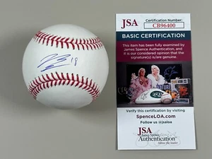 Nolan Schanuel Signed Official Baseball JSA COA Los Angeles Angels - Picture 1 of 9