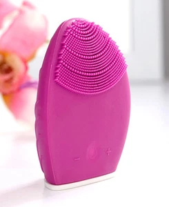 Facial Cleansing Brush Exfoliating Face Brush Silicone 5 Speed Deep Cleaning - Picture 1 of 2