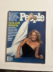 MARCH 6 1978 PEOPLE magazine- GOLDIE HAWN NO LABEL Vintage Pristine Condition - Bild 1 von 3