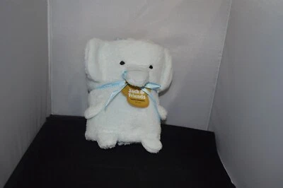 Manta bebé de Jack & Friends, diseño elefante, peluche 30x45 J9 Foto 1 de 4