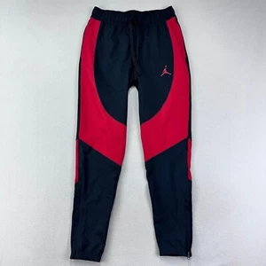 Jordan Jogginghose Herren klein schwarz/rot Sport Dri-Fit gewebte Hose Training Fitnessstudio - Bild 1 von 12
