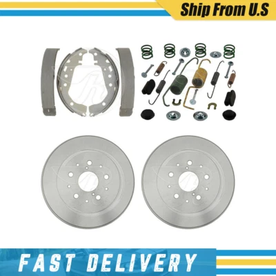 Задние тормозные барабаны тормозные колодки и комплект пружин оборудования для 2013 Toyota Yaris - Изображение 1 из 4