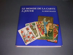 Cartes à jouer Hoffman Le monde de la carte à jouer Ed.Leipzig 1972 illustré B E - Imagen 1 de 4