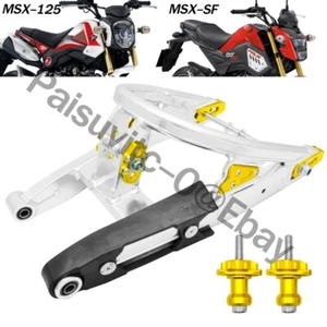 Swing Arm CNC Aluminum For Honda MSX-125,GROM-125 2013-2022 Silver/Gold - Picture 1 of 6