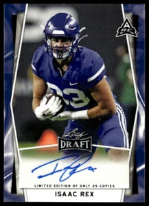 2022 Leaf Draft (Hobby) #BA-IR1 Isaac Rex Autographs - Picture 1 of 2
