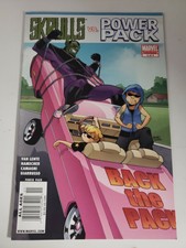 Skrulls VS Power Pack No 4 Dec 2008 Marvel Comic Newsstand Variant K2b98