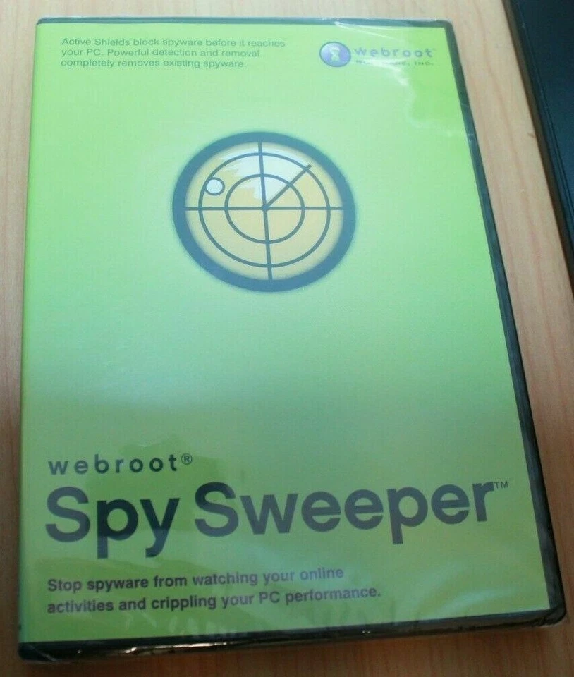 Webroot Spy Sweeper CD Rom Brand New In Plastic Wrap 2004 - Image 1 of 2