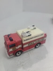 1991 Matchbox Mack Auxiliary Power Truck RED FLOODLIGHT RESCUE Unit Loose - Picture 1 of 7