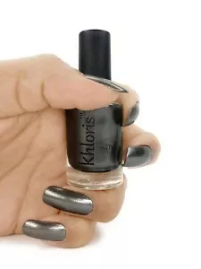 Khloris Metallisch Nagellack Hematit 310 Blaue Farbe Pack 11ml - Bild 1 von 8