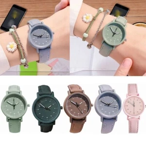 Mujeres Informales Relojes de Pulsera Reloj Cuarzo Analógico Correa de Cuero Moda Reloj Regalo - Imagen 1 de 20