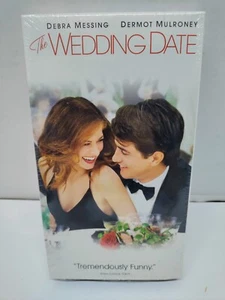 The Wedding Date (VHS, 2005) Debra Messing Dermot Mulroney Rare Sealed Watermark - Picture 1 of 11