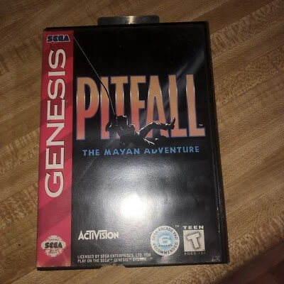 Pitfall: The Mayan Adventure Sega Genesis 1994 CIB Complete - Image 1 of 4