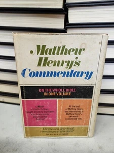 Matthew Henry's Commentary on The Whole Bible In One Volume 1980 Zondervan - Picture 1 of 9
