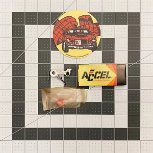 ACCEL Ignition 110324 Contact Set-Breaker Points VINTAGE 70s Free Sticker NOS B7 - Picture 1 of 2